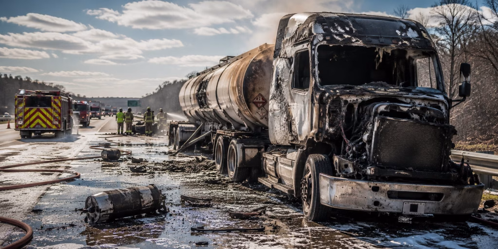 A Fatal 2023 Commercial Truck Explosion Resulted in a $700,000 Recovery